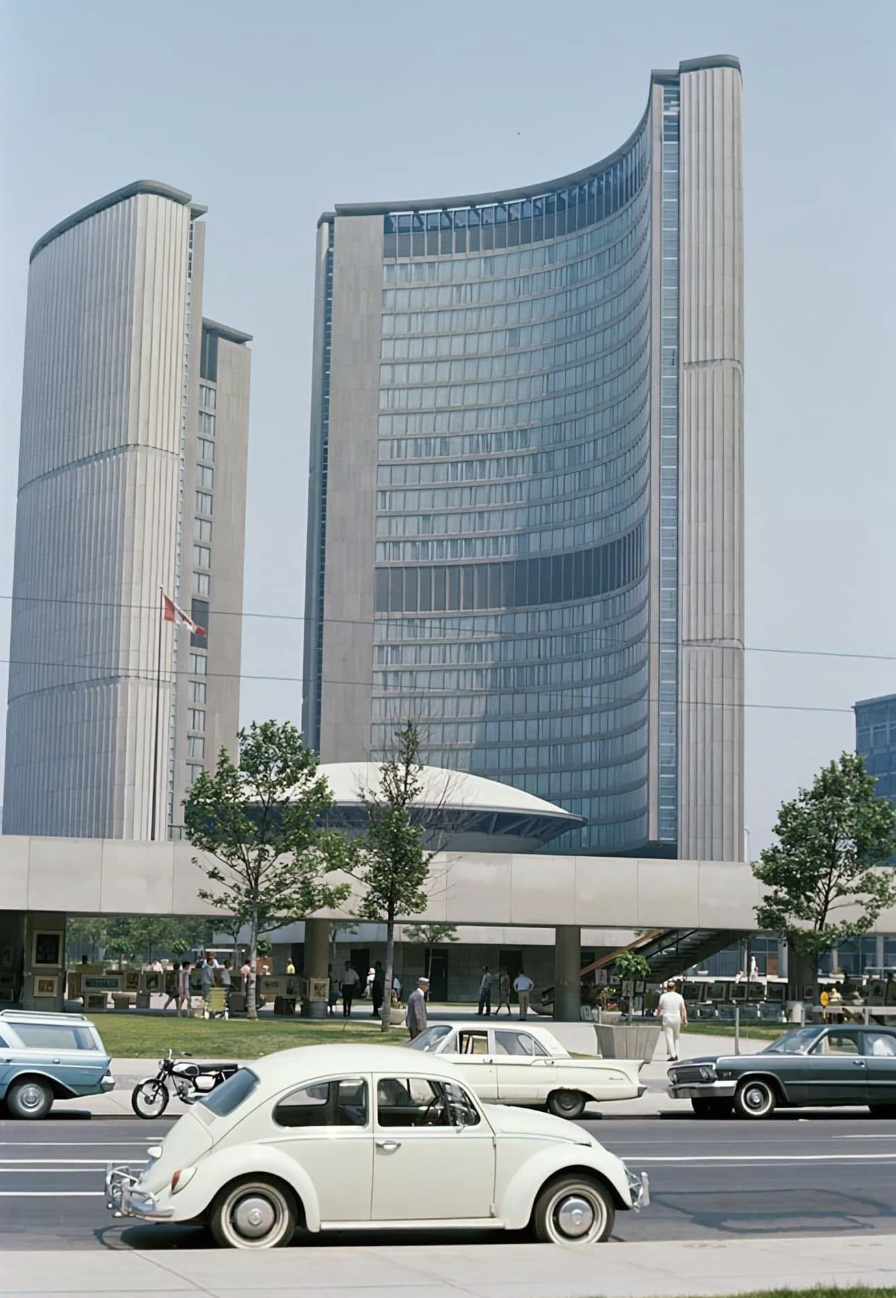 “New” City Hall in the late 1960s.