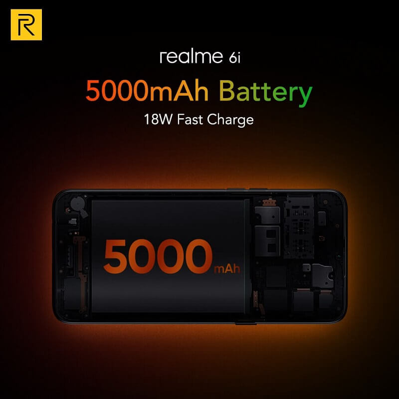 Realme 6i Battery