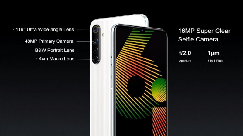 Realme 6i cameras