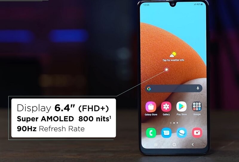 Samsung Galaxy A32 4G Display