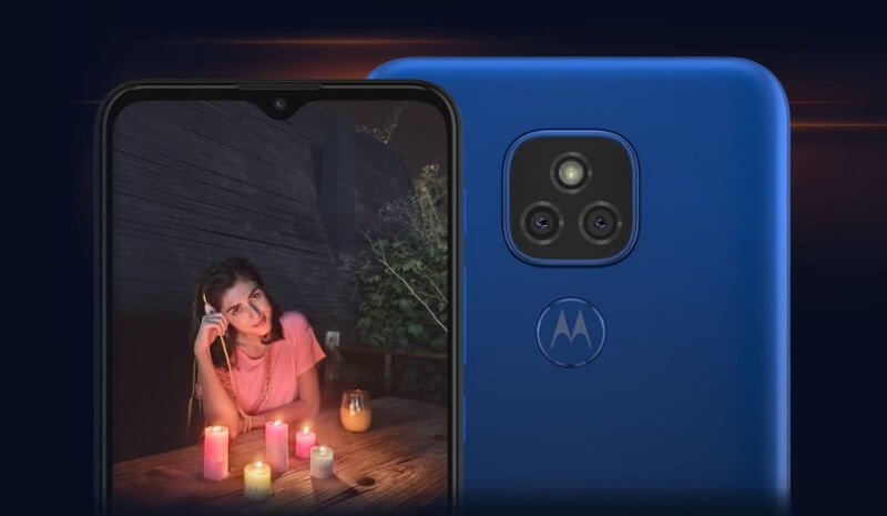 Motorola Moto E7 Plus Cameras