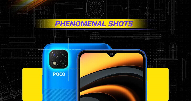 POCO C3 Camera
