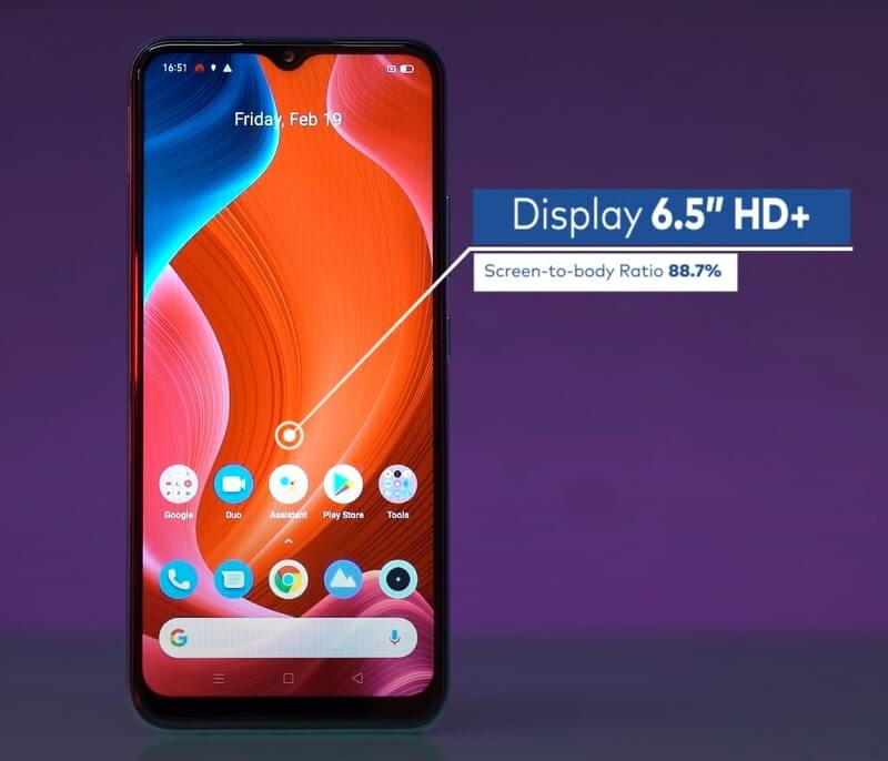 Realme Narzo 30A Display