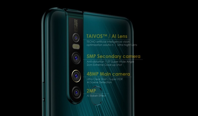 Tecno Camon 15 Pro Rear Camera