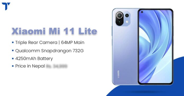 Xiaomi Mi 11 Lite Price in Nepal, Specs, Availability