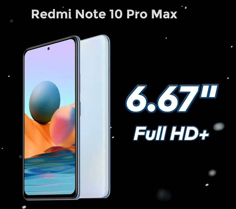 Redmi Note 10 Pro Max Display