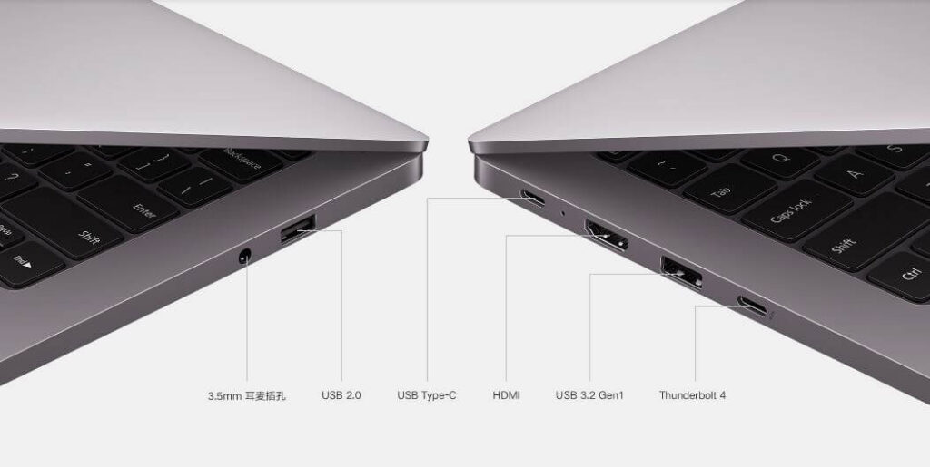 RedmiBook Pro 14 and 15 Ports