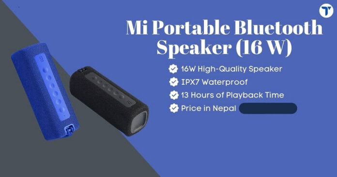 Mi Portable Bluetooth Speaker Price in Nepal