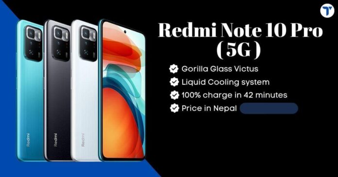 Redmi Note 10 Pro 5G Price in Nepal