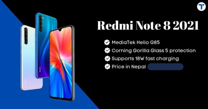 Redmi Note 8 2021 Price in Nepal