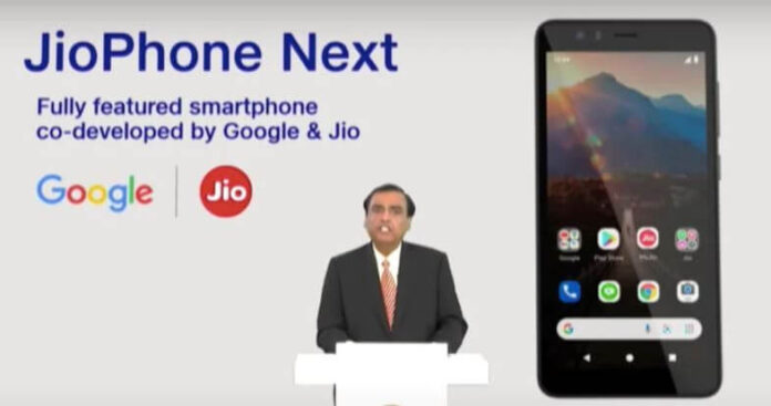 JioPhone Next Announced