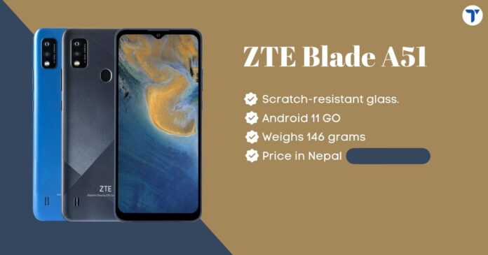 ZTE Blade A51 Price in Nepal