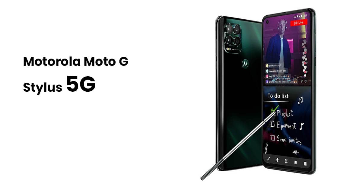 Motorola Moto G Stylus 5G Price in Nepal, Specs, Availability