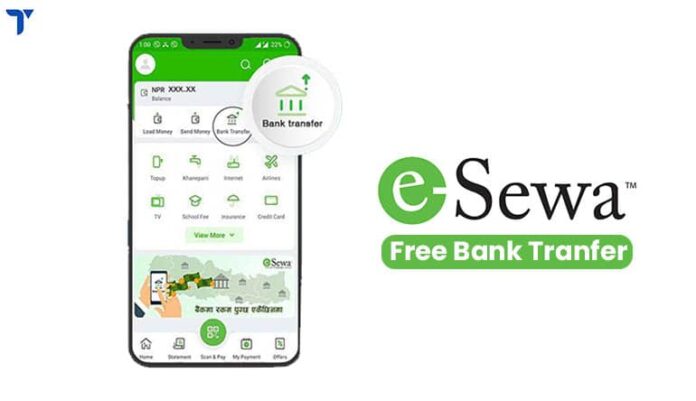 eSewa Offers Free Bank Transfer Service Valid till Asadh