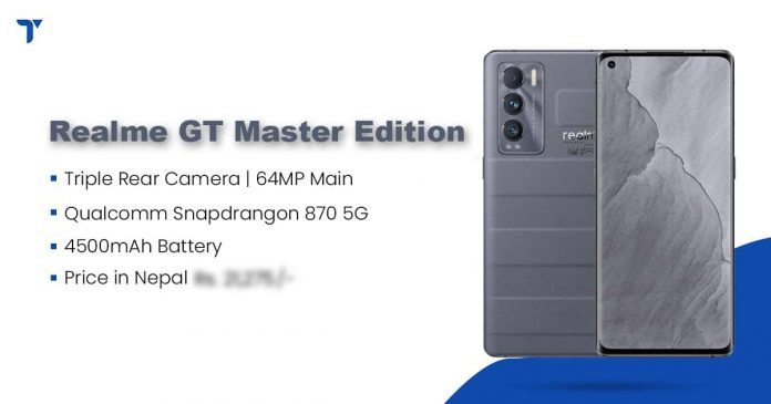 Realme GT Master Edition Series Price in Nepal, Specs, Availability